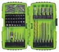 Greenlee DDKIT-1-68 Electrician&#039;s Drill/Driver Kit, 68-Piece-