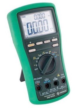 Greenlee DM-820A AC/DC True RMS Digital Multimeter-