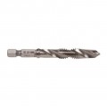Greenlee DTAP3/8-16 Combination Drill/Tap Bit, 0.38&quot;, 16 TPI-