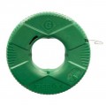 Greenlee Reel-X Fish Tape, 100', steel-