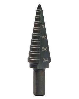 Greenlee GSB01 Step Bit, &amp;frac34;&amp;quot; step bit-