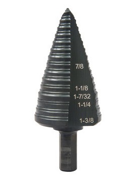 Greenlee GSB12 Step Bit, 1&amp;frac38;&amp;quot;-