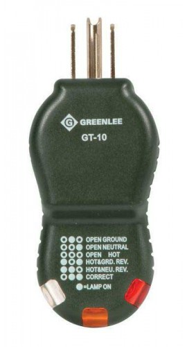 Greenlee GT-10 Polarity Cube, 120VAC-