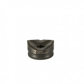 Greenlee K3P-2 Standard Round Knockout Punch, 2" conduit size-