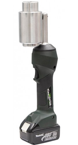 Greenlee LS100X11SS4 Intelli-Punch 11-Ton Tool with Slug Splitter knockouts, &amp;#189; to 4&amp;quot;-