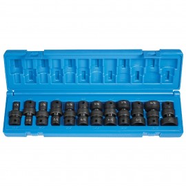Grey Pneumatic 1212U Universal Impact Socket Set, 3/8" drive, 12-piece-
