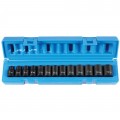 Grey Pneumatic 1213 m Impact Socket Set, 3/8" drive, 7 to 19 mm-