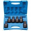 Grey Pneumatic 9196MH Impact Hex Set, 1" drive, 6-piece, metric-