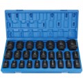 Grey Pneumatic GRY-8026M Impact Socket Set, ¾" Drive, Metric, 26-Piece-