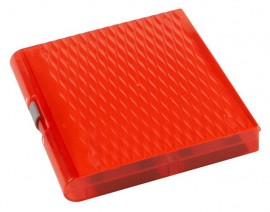 Heathrow Scientific 120579 Premium Plus Slide Boxes, Red-