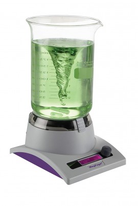Heathrow Scientific 120581 MagFuge Centrifuge and  Magnetic Stirrer, 500 to 12500 rpm, grey/purple-