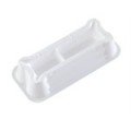 Heathrow Scientific 120652 Reagent Reservoir, 25 mL (10 and 15 mL divided), Sterile, 1 each/bag-