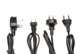 Heathrow Scientific HS100502 Universal Power Cord Set-