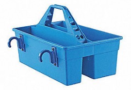 Heathrow Scientific HS120021 ToteMax Blood Collection Tray, Blue-