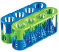 Heathrow Scientific HS120184 Adapt-A-Rack Flexible Multi-Tube Rack, Blue/Green-