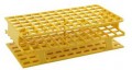 Heathrow Scientific HS120205 OneRack Test Tube Rack, 13 mm, Yellow, 8pk-