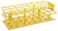 Heathrow Scientific HS120207 OneRack Test Tube Rack, 30 mm, Yellow, 8pk-