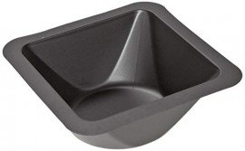 Heathrow Scientific HS1423BB Standard Antistatic Weighing Boat, Medium, Black-