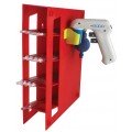 Heathrow Scientific HS20613 Pipette Rack, ABS, Red-