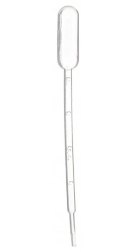Heathrow Scientific HS206372A Transfer Pipette, 5mL-