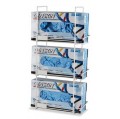 Heathrow Scientific HS23458 Glove Box Holder,  3-Box, Wire-