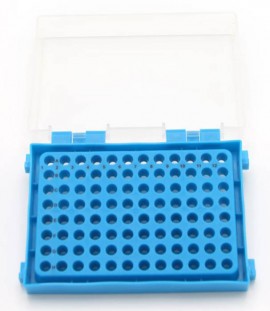 Heathrow Scientific HS23461C 96-Well PCR Tube Rack, 5.2mm Well Diameter-