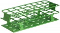 Heathrow Scientific HS27515C OneRack Test Tube Rack, 30 mm, Green, 8pk-