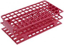 Heathrow Scientific HS27552D OneRack Test Tube Rack, 16 mm, Magenta, 8pk-