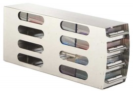 Heathrow Scientific HS2864 Arctic Squares Freezer Rack, 4 x 4, 2&amp;quot;-