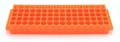 Heathrow Scientific HS29025F Microtube Racks 80-Well, Orange-