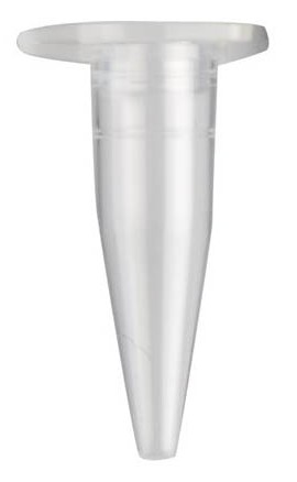 Heathrow Scientific HS4323 Micro Centrifuge Tube, 1.5mL, Natural-