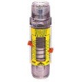 Hedland H621-028 EZ; Water Flow Meter, PVC 1&amp;quot; Connection, 4 to 28 GPM-