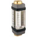 Hedland H605B-010 Variable Area Non-Steam Water Flow Meter, 1/2" NPT, 1.0 - 10 GPM-