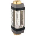 Hedland H705B-030 Variable Area Non-Steam Water Flow Meter, 3/4" NPT, 3.0 - 30 GPM-