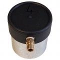 Waekon FPT25-4H Gas Cap Adapter for FPT Series Gas Cap Testers, black-