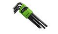 Hilmor 1937816 Hex Key Ball End Set Metric, 1.5 to 10 mm, 9-pack-