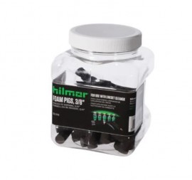 Hilmor HLP3850 Foam Pigs, 3/8", 50-pack-
