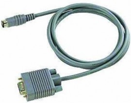 Hioki 9612 RS-232C Mini DIN 9-Pin to D-Sub 9-Pin Cable, 4.92ft-