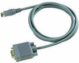 Hioki 9612 RS-232C Mini DIN 9-Pin to D-Sub 9-Pin Cable, 4.92ft-