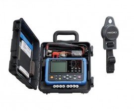Hioki BT3554-52 KIT Battery Tester with magnetic strap, 3 m&amp;Omega; to 3 &amp;Omega;, 6 to 60 V-