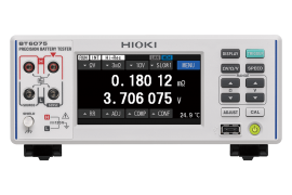 Hioki BT6075 Precision Battery Tester with 1 μV resolution and 7-1/2-digit display, 10 to 100 V, 3 m&amp;Omega; to 30 &amp;Omega;-