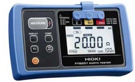 Hioki FT6031-90 Digital Earth Tester, 0 to 2,000&amp;Omega;-