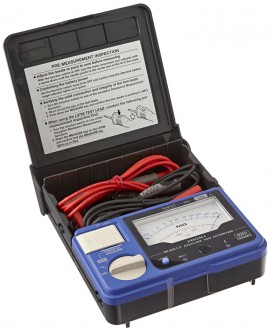 Hioki IR4017-20 Analog M&amp;#8486; HiTester Single Range Insulation, 500V-1000M&amp;#8486;-
