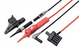 Hioki L9788-11 Test Lead Set with Remote Switch, 3.94ft-