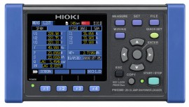 Hioki PW3360-21 Clamp-On Power Logger, 90 to 780V, Harmonic Analysis-