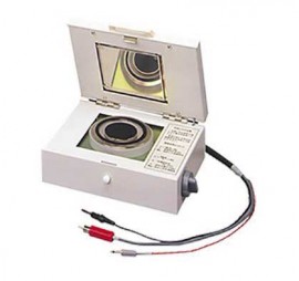 Hioki SME-8310 Plate Sample Electrode for Hioki SM-8200 Series Super Megohm Meters, 1.97"-