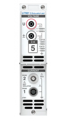 Hioki U7001 Input Module for the PW8001, 2.5 ms/s-