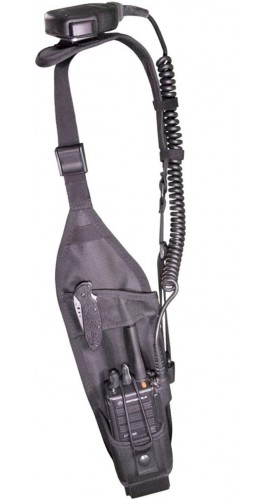 HolsterGuy USH-300-L Universal Radio Shoulder Holster, left side-