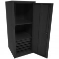 Homak BK08021050 RS Pro Series Locker, 22", black-
