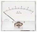 Hoyt 2045 DC Voltmeter with a DC moving coil, 4.5&amp;quot;, 0 to 50 MV DC-